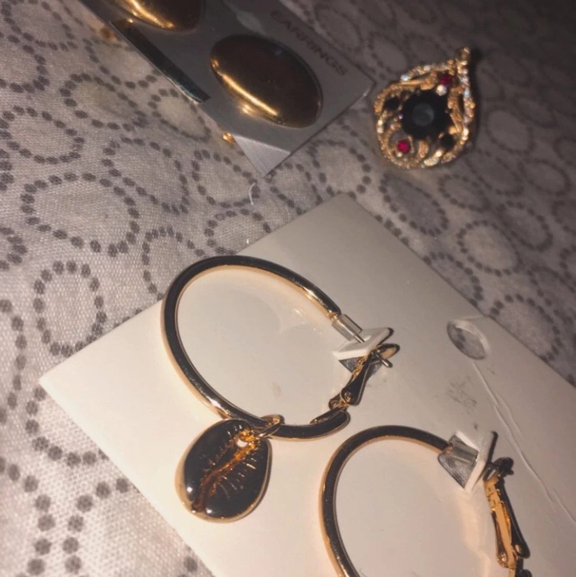 Ring / örehänge  - 91