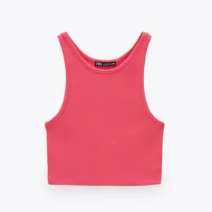 Trendigt linne - Trendig crop top från zara i fin rosa färg. Oanvänd och med prislapp kvar