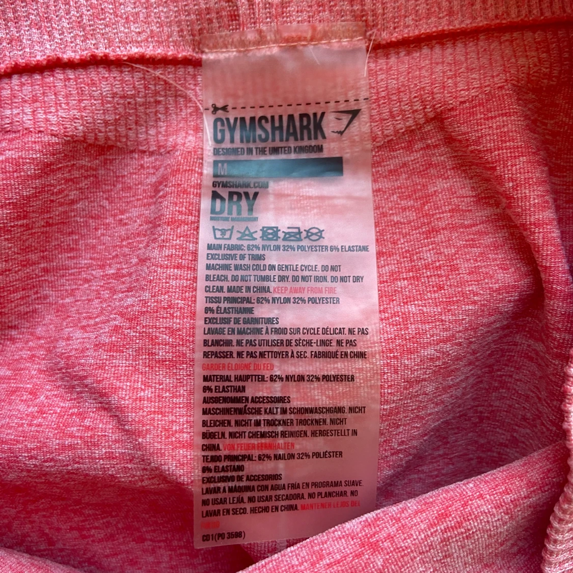 Gymshark träningstights, strl M - 91
