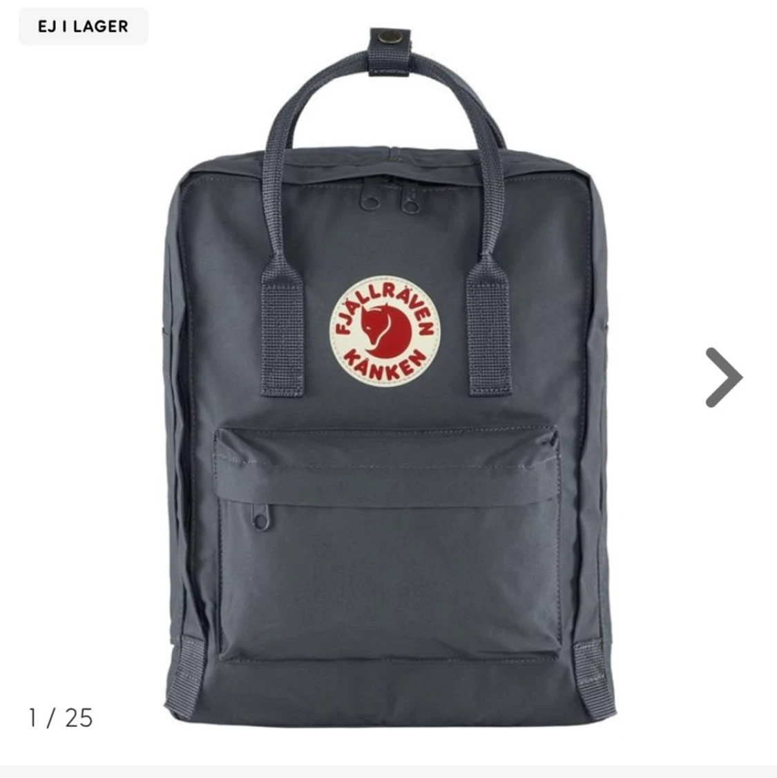 Grå Fjällräven Väska