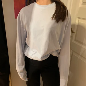  Långärmad tröja med lejonkungen tryck - Cool ljusblå långärmad tröja med lejonkungen tryck på ryggen från asos. Oanvänd i bra skick!