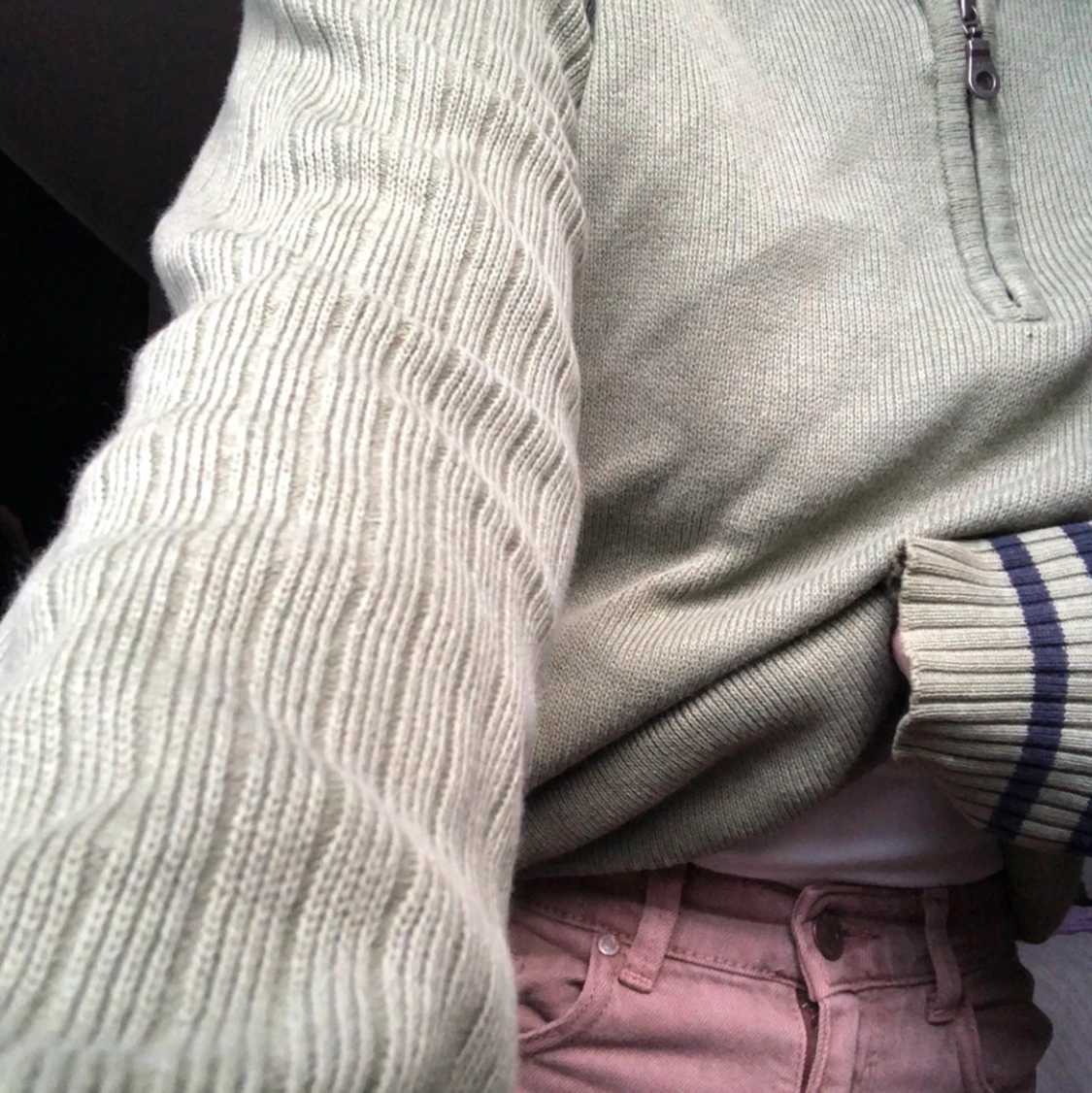 Grön pullover Oversized - 91