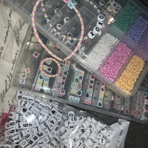 Pärlarmband  - Armband 30kr+12kr frakt  Ring 18kr+frakt Halsband 45kr+12kr frakt 😌🤩