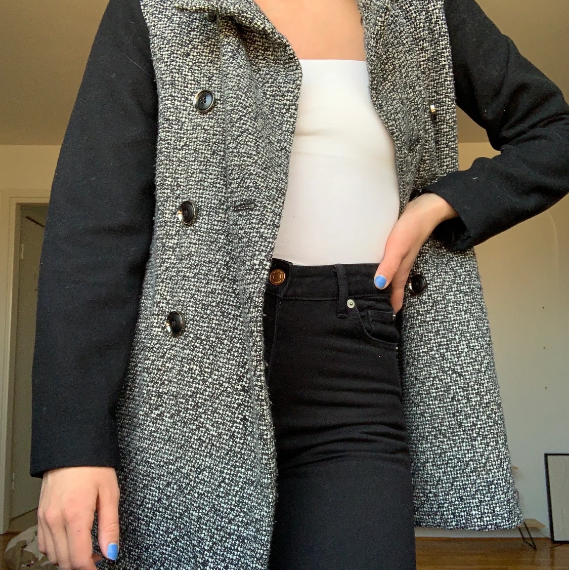 Superfin och enkel kappa  - 90