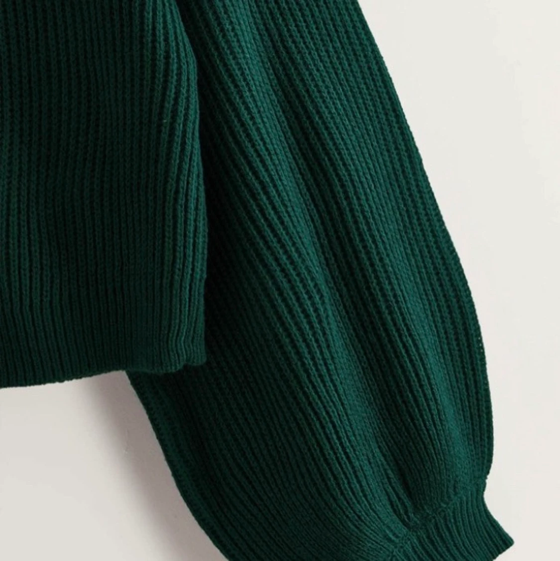 Grön mjukiströja - 90