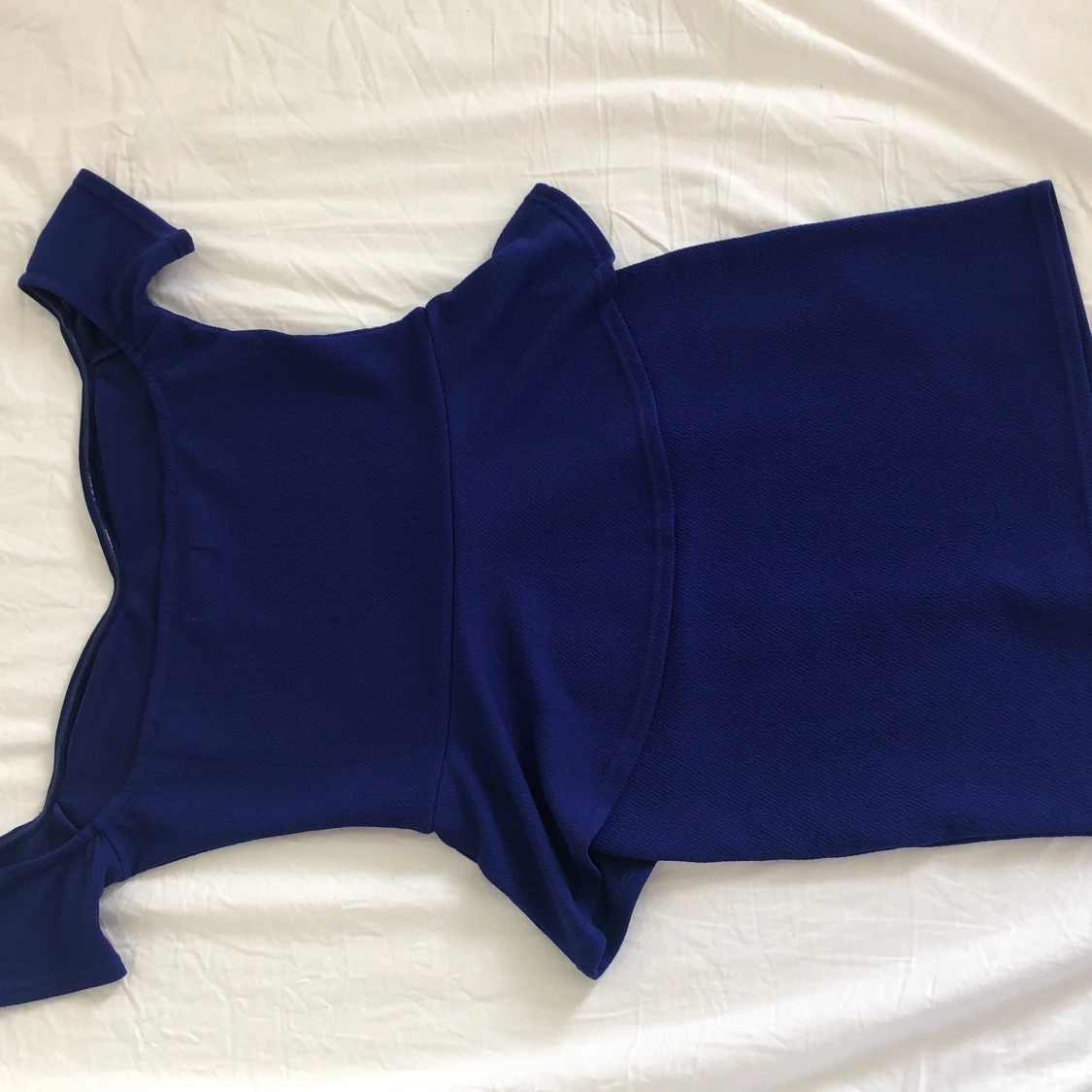 Blå fest klänning - 90