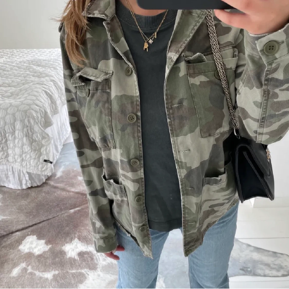 Kamouflage jacka - 90