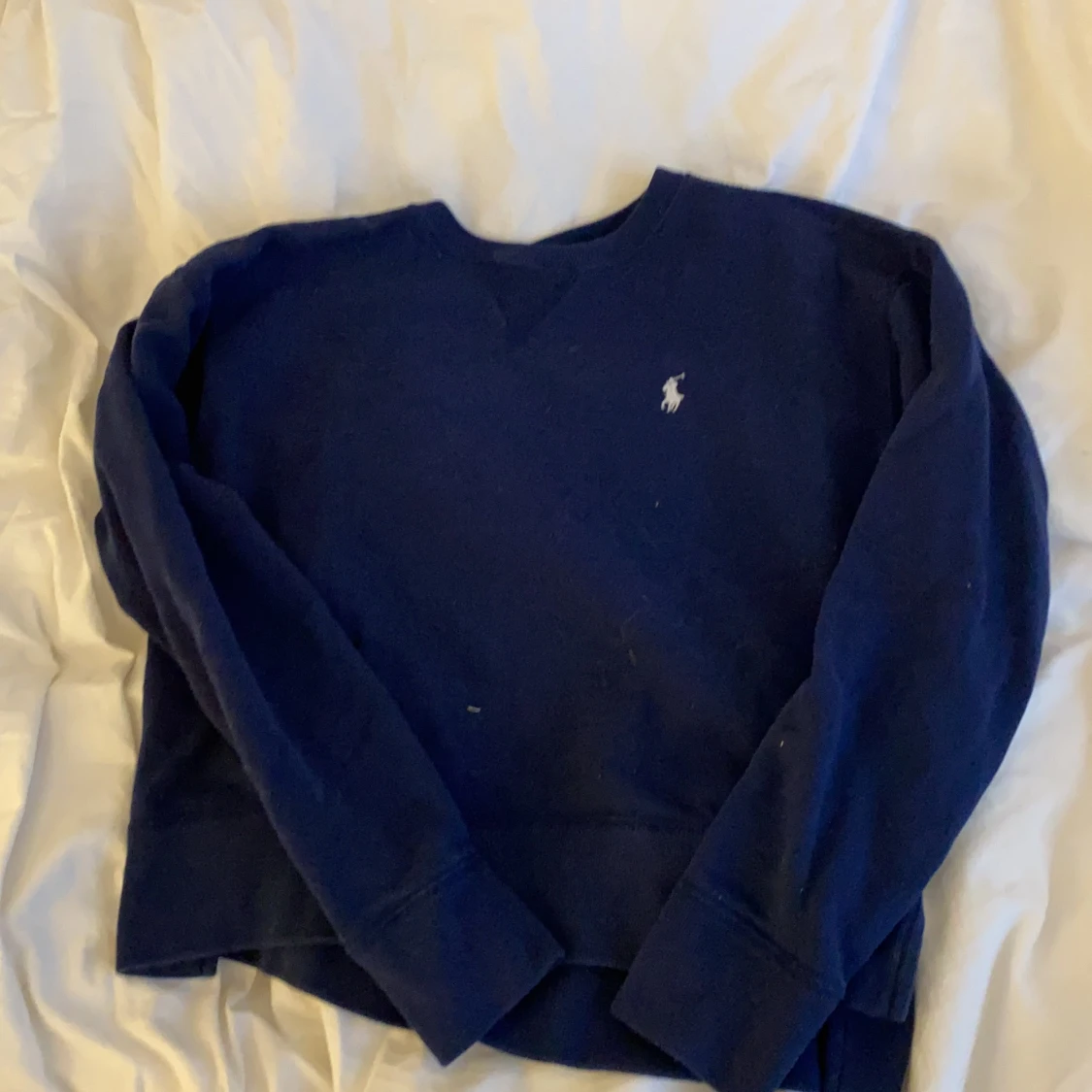 Marin blå sweatshirt - 90