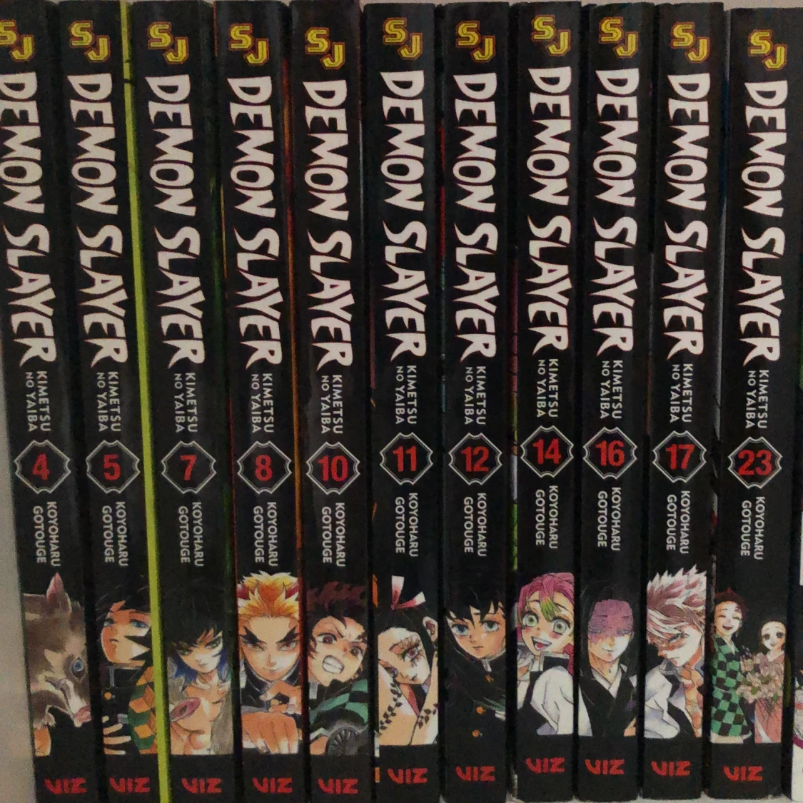 4,5,7,8,10,11,12,14,16,17,23