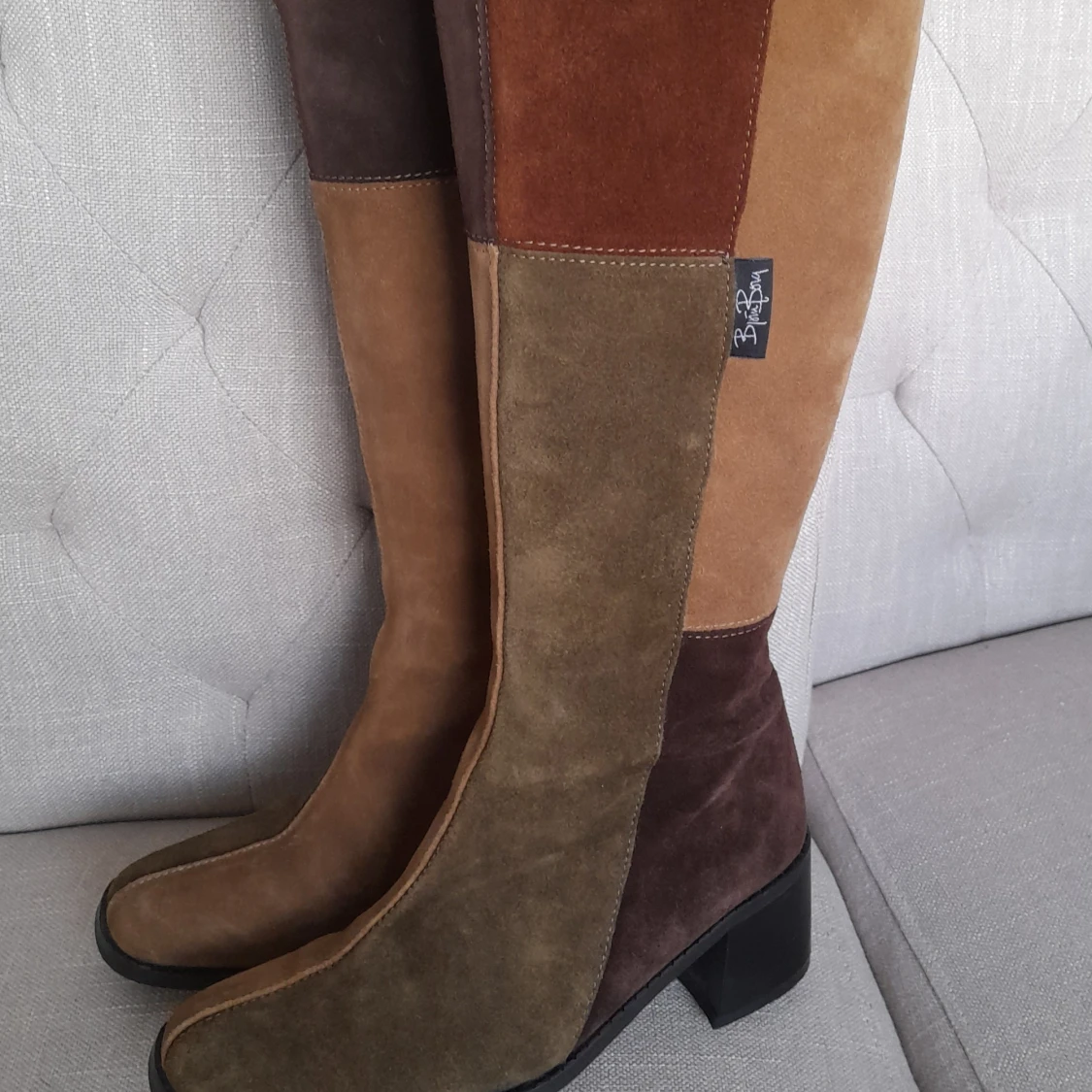 Stövlar i mocka från Björn Borg