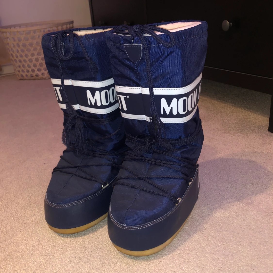Moon Boots blå