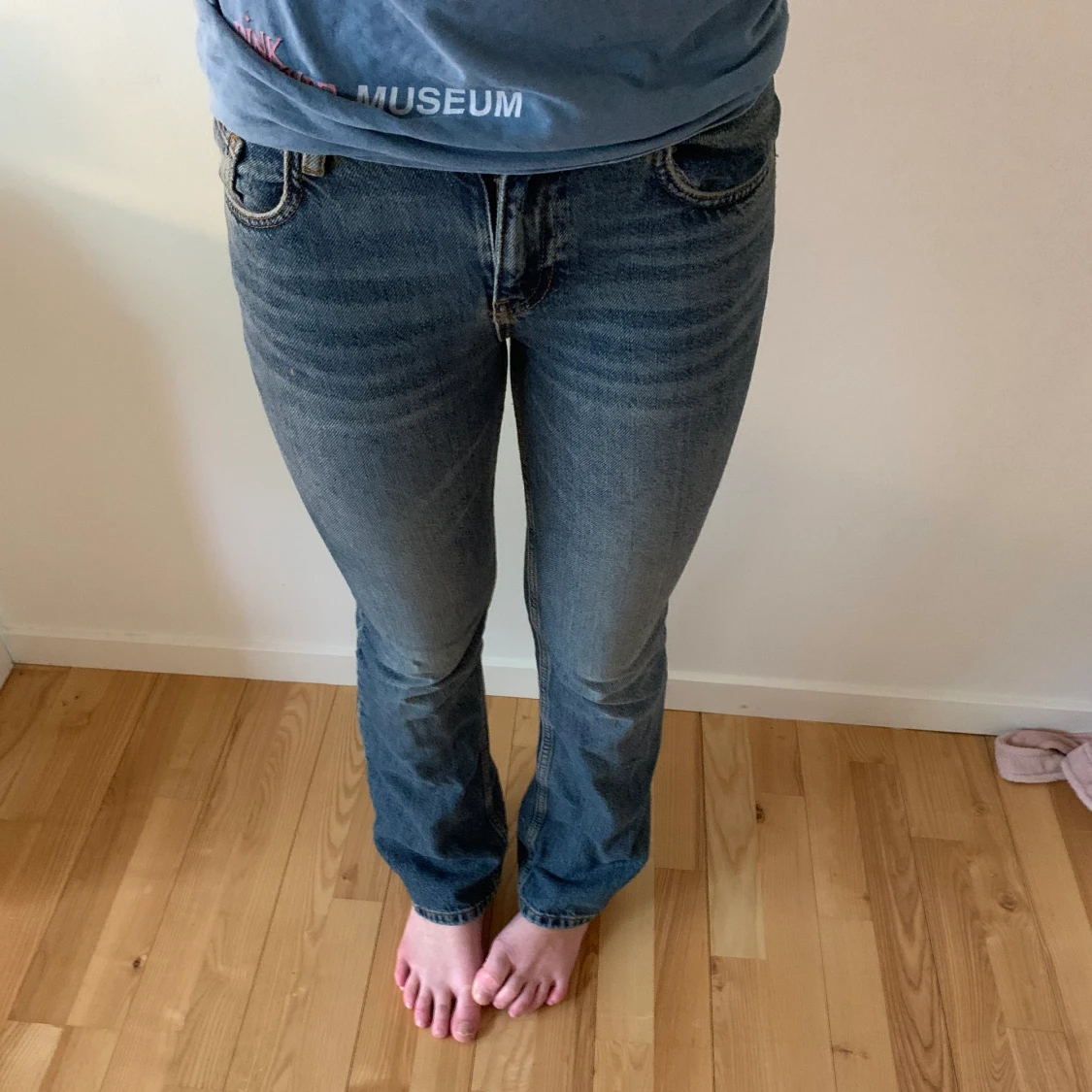 Lågmidjade jeans