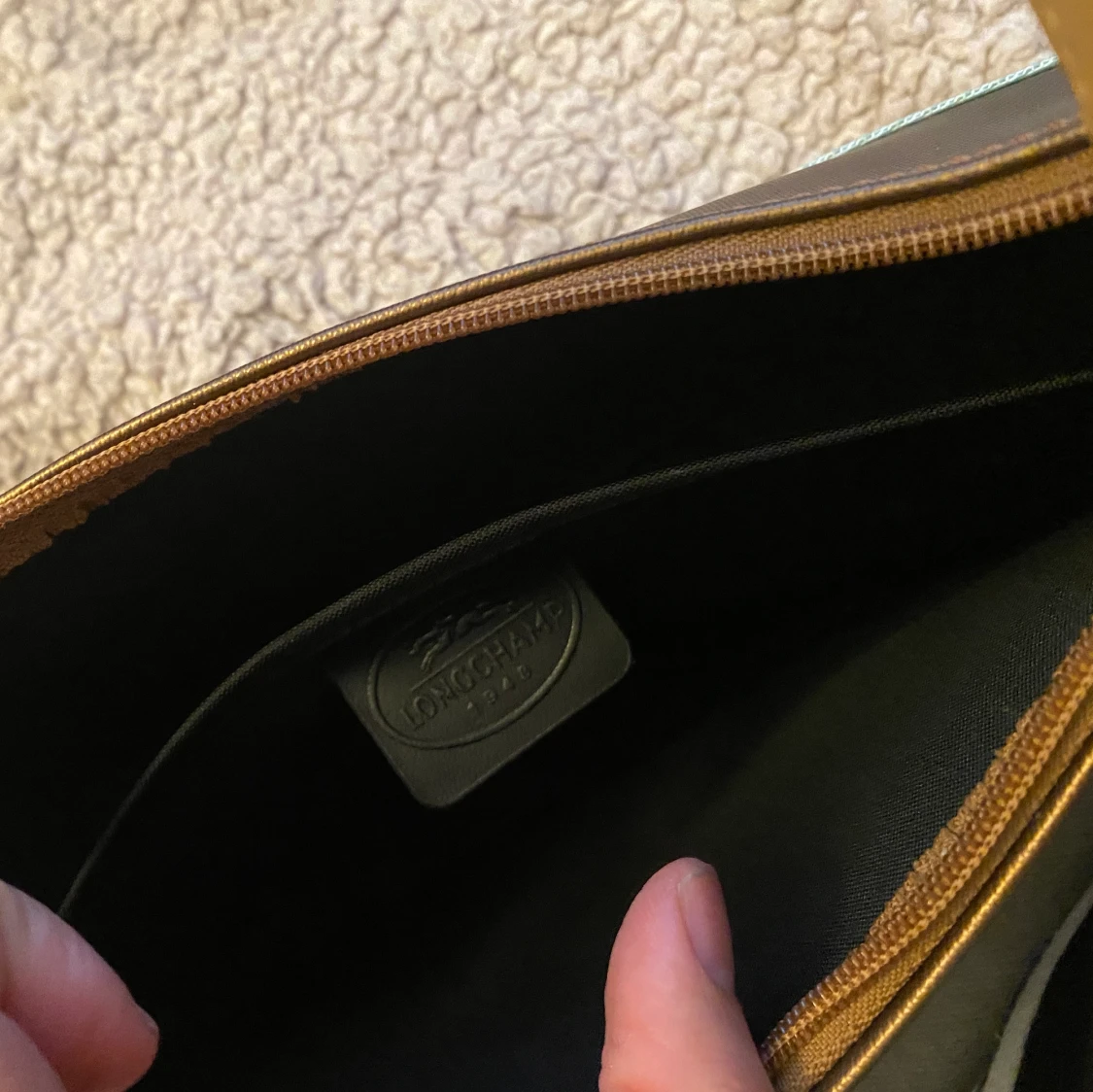 Longchamp handväska  - 90