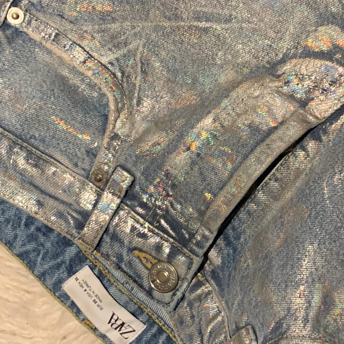 Skimriga jeans från zara - 91