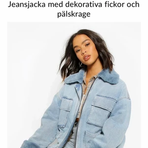 Jacka strlk 38 - Jätte fiin jacka från boohoo, aldrig andvänd och prislapp kvar, köparem står för frakt. 