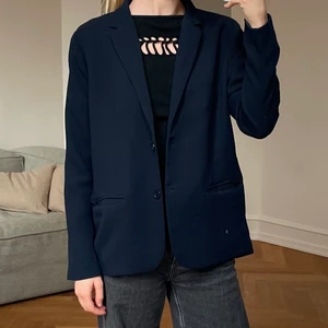 Grandma blazer  - Blazer i mørk blå 