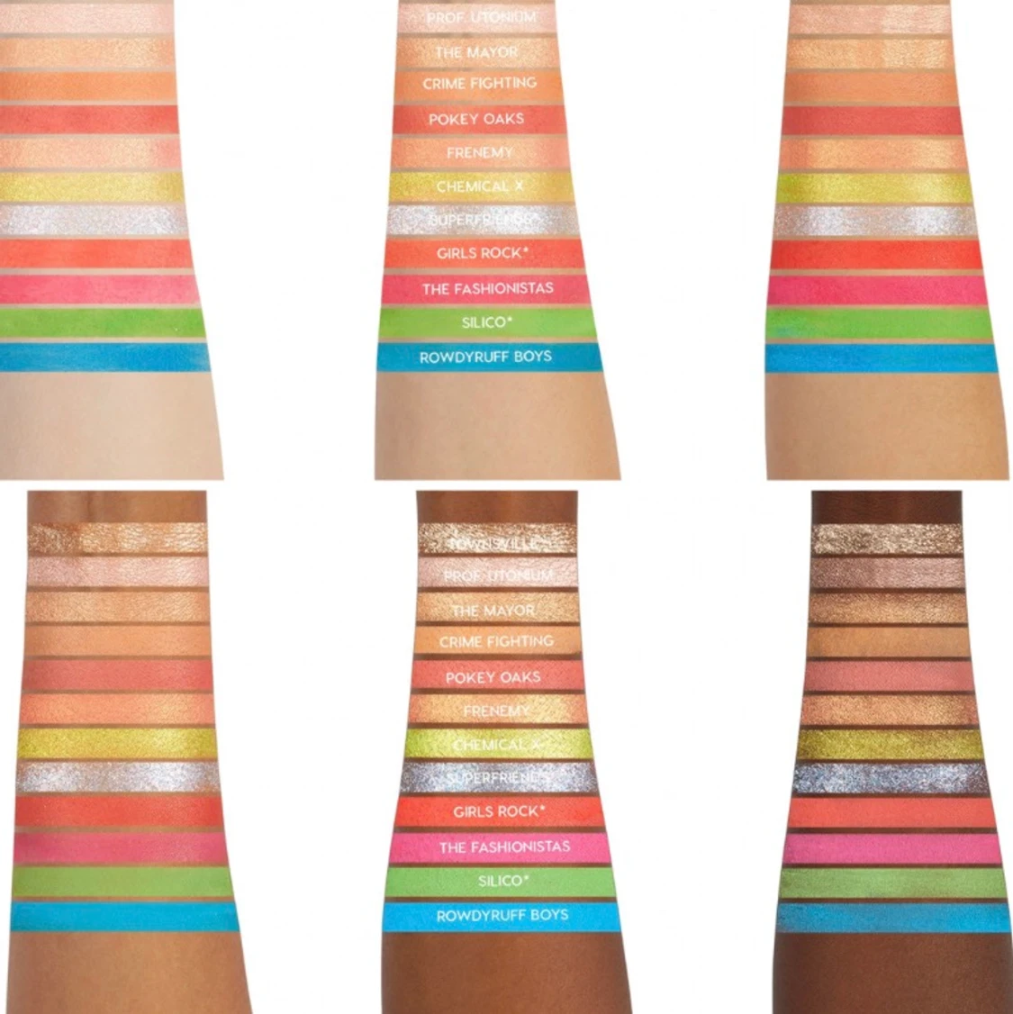 COLOURPOP ögonsskugspalett Powerpuff  - 90