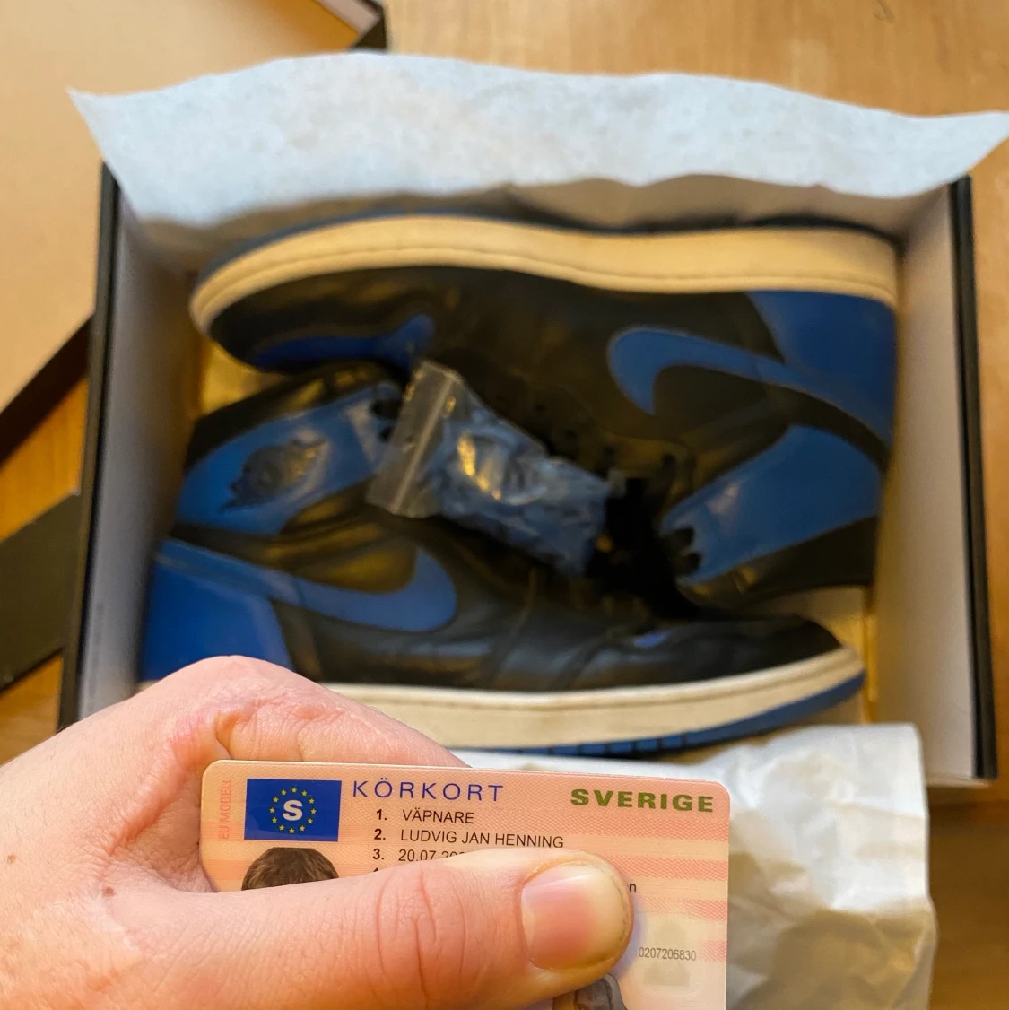 Air Jordan 1 Retro Royals 2017 OG Colorw