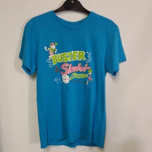Buster Starlet cup t-shirt turkos M - Denna färgglada t-shirt livar upp vardagen. Den är som ny aldrig använd i storlek medium. Perfekt sensommar plagg.