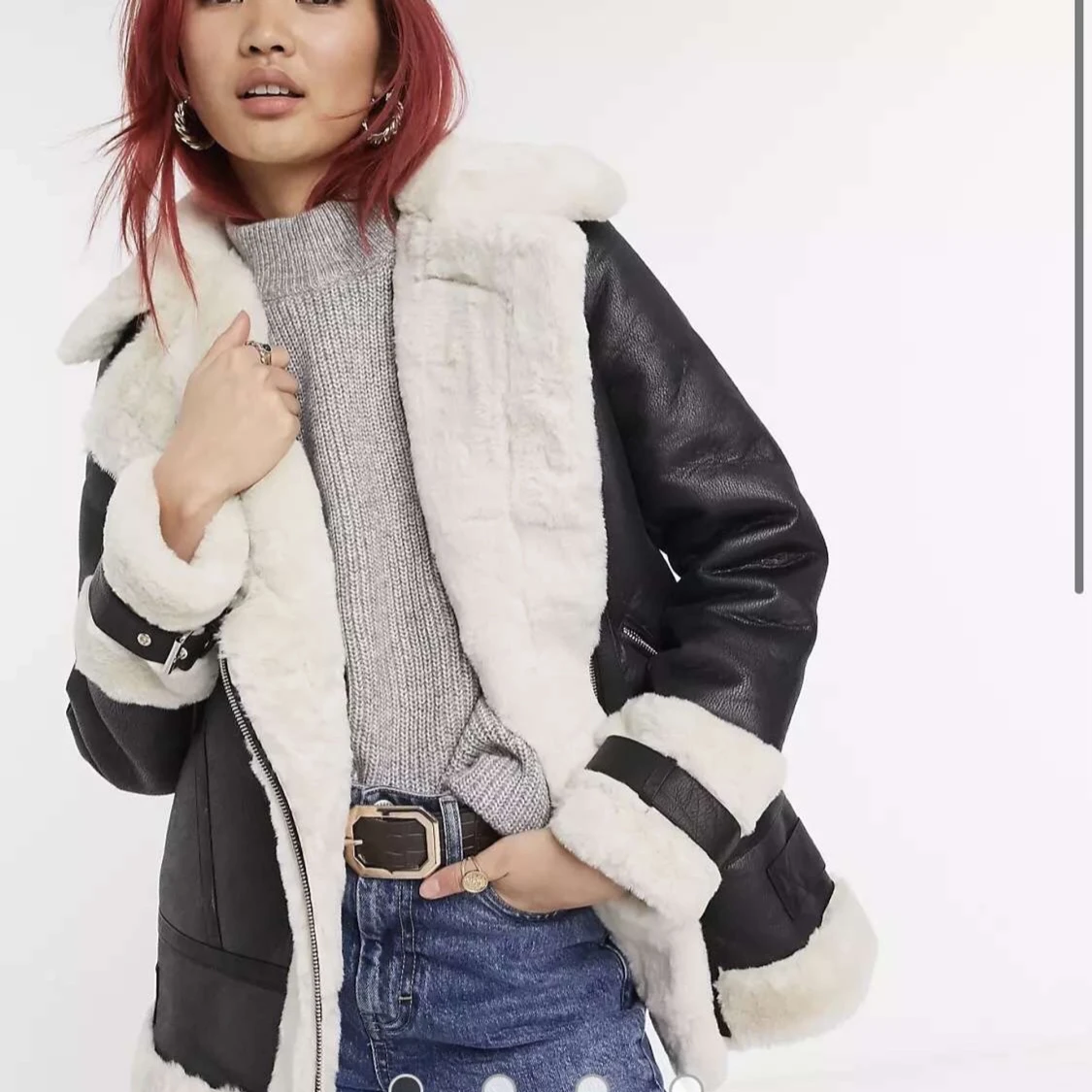 Fodrad mysig jacka  - 90