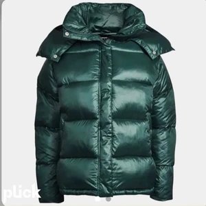 Grön Puffer jacka från bikbok  - Säljer min gröna puffer jacka från Bikbok! Extremt cool och populär. Min är i storlek L men mer som en oversize M. Går inte att köpa längre, när jag köpte jackan kom den utan luva!! 