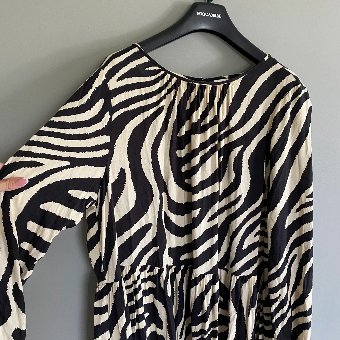 Långklänning zebra - 90