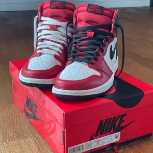 Perfekt skick air Jordan 1 storlek 42 som har varit använda 1 gång