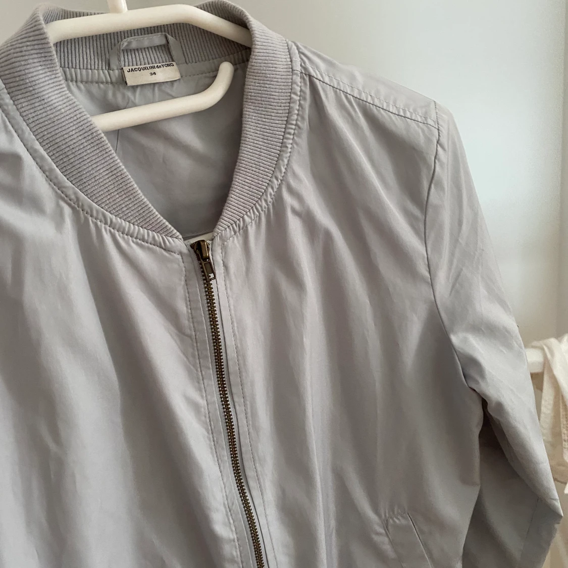 Bomberjacka, strlk 34, silverblå - 90