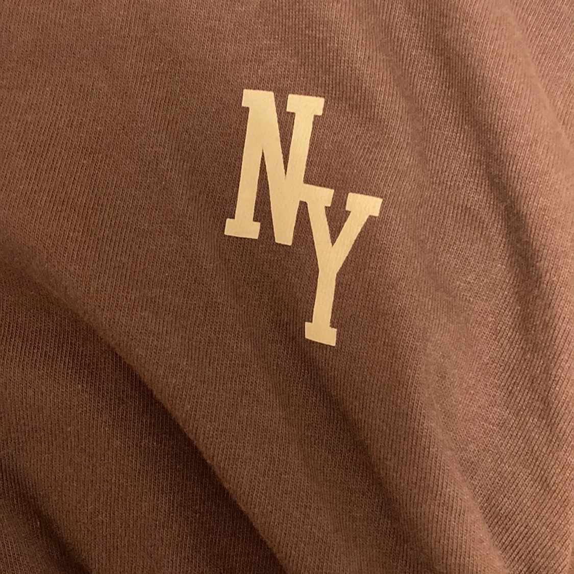 Mocha collar crop top t-shirt - 90