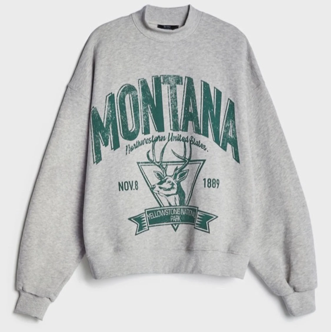 GRÅ SWEATSHIRT  - 91