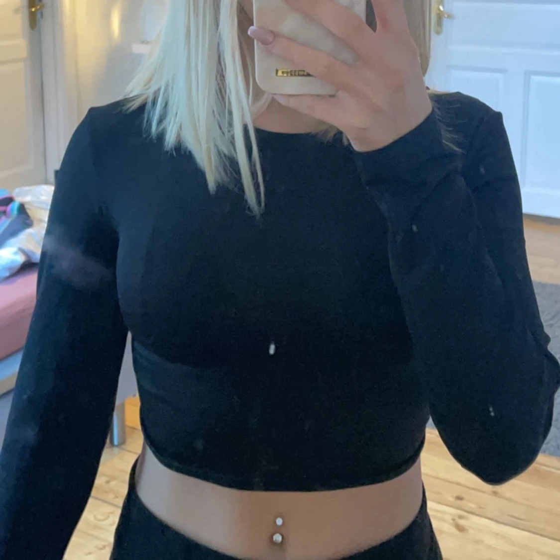 Tröja med öppen rygg - 90