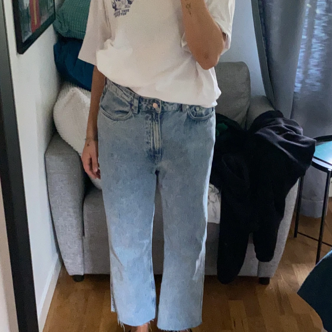 Oversized Row jeans från weekday  - 90