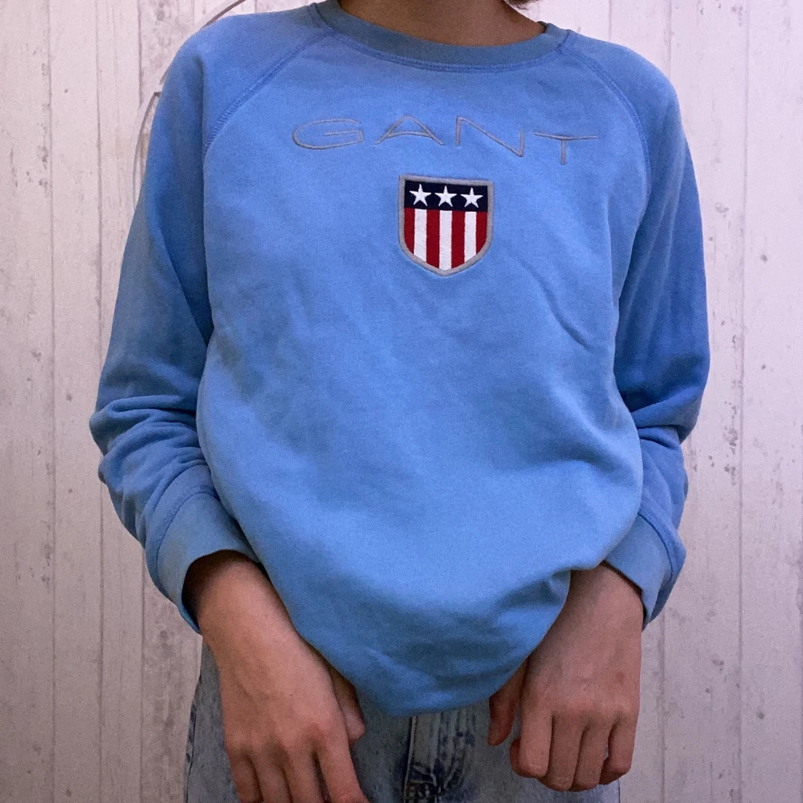 Blå Gant tröja stl 170