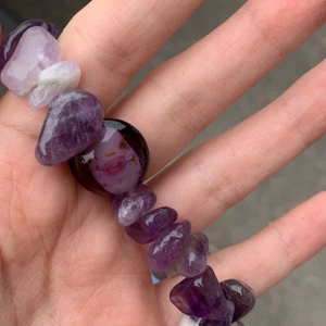 Kristall armband - Ametist💜 (frakt 12kr)