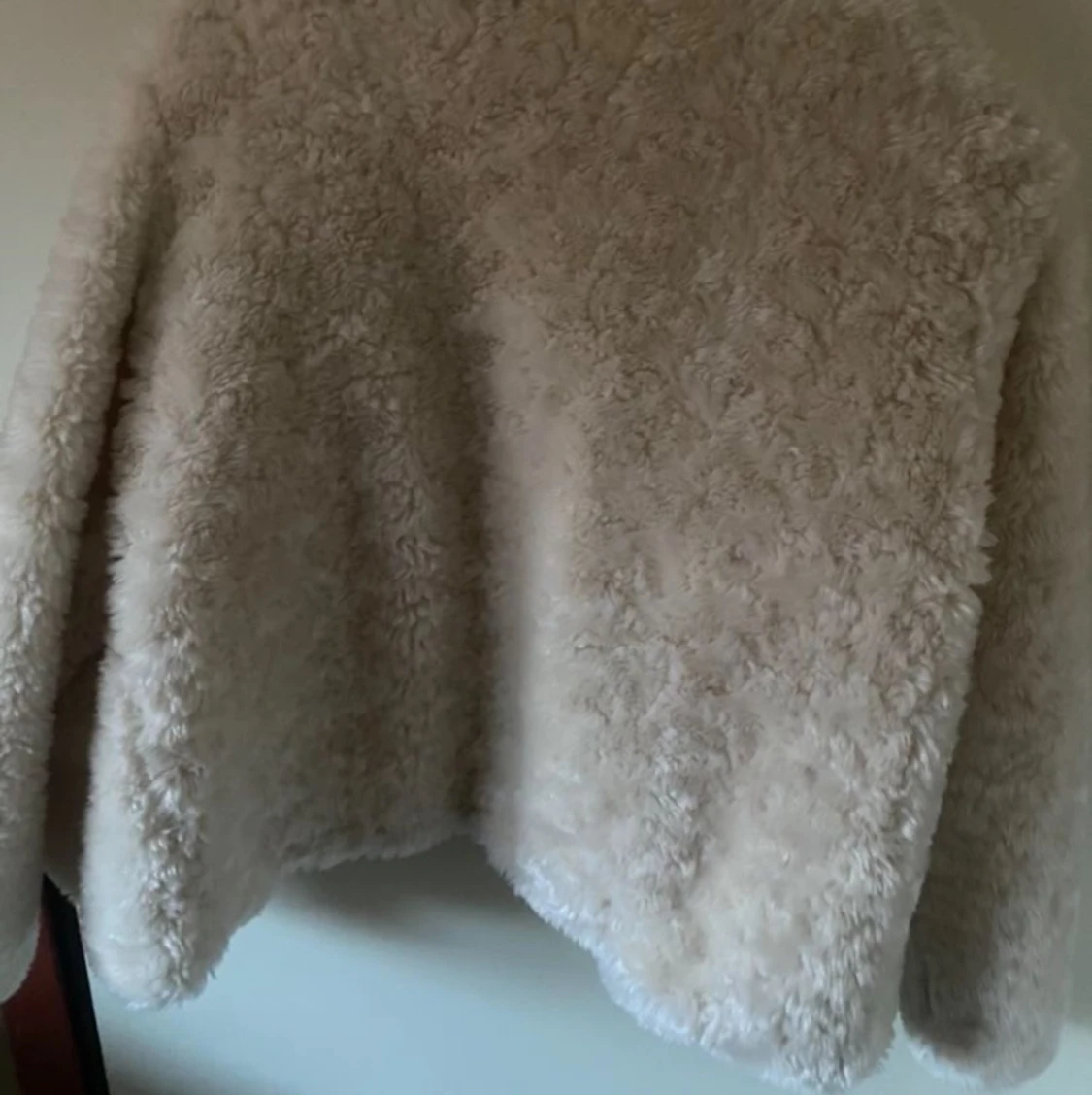 Cream vit jacka dam - 90