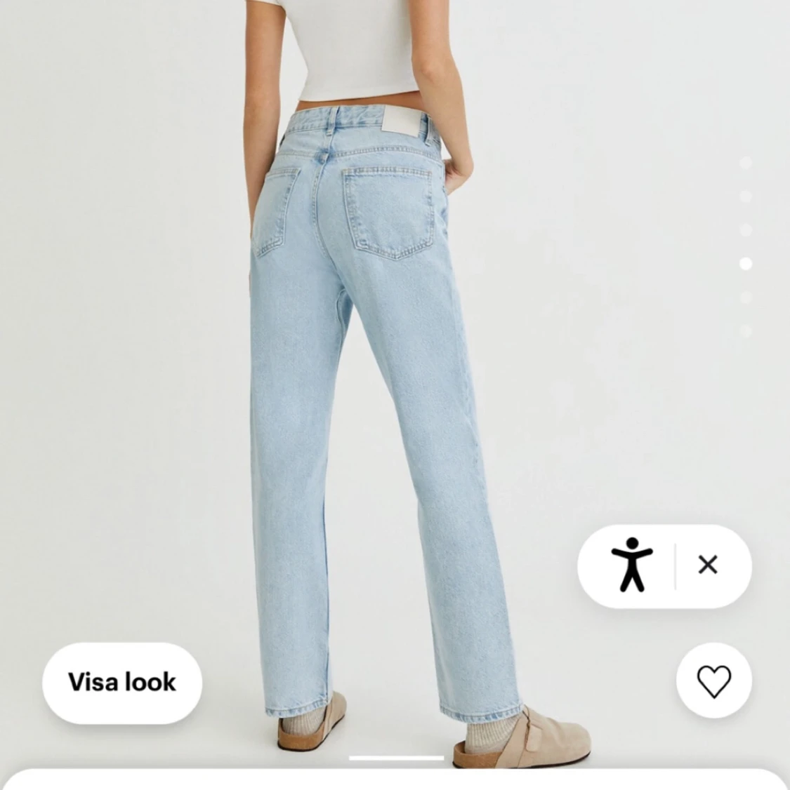 Low waisted boyfriend jeans - 90