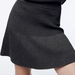 Stickad kjol från zara - Superfin populär och slutsåld stickad kjol från zara. Helt ny med lappen kvar. Storlek men passar även XS