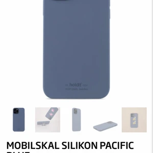 Mörkblått HoldItskal - Blått skal till iPhone 12 PRO. Säljer eftersom jag köpte skalet till fel modell