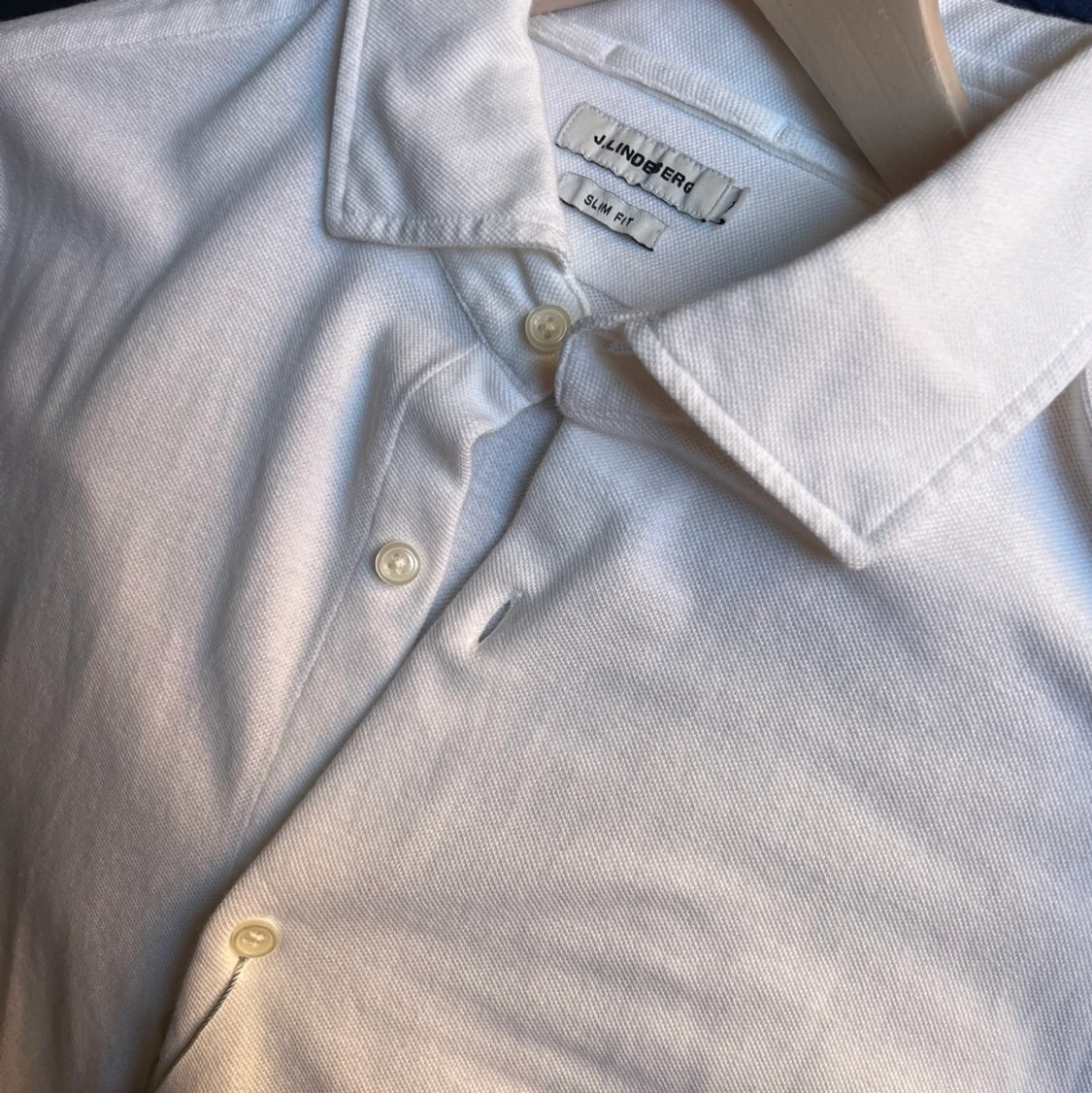 JL bomull piké skjorta ny - 91