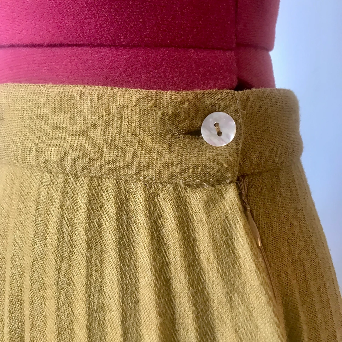 Plisserad retro kjol - S - 91