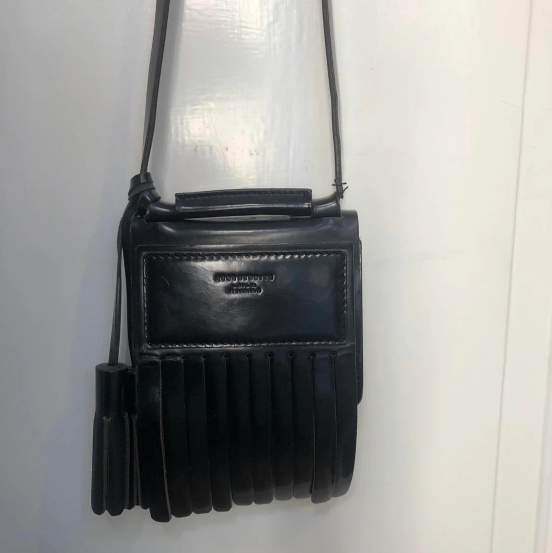 Acne studios liten läderväska OANVÄND - 91