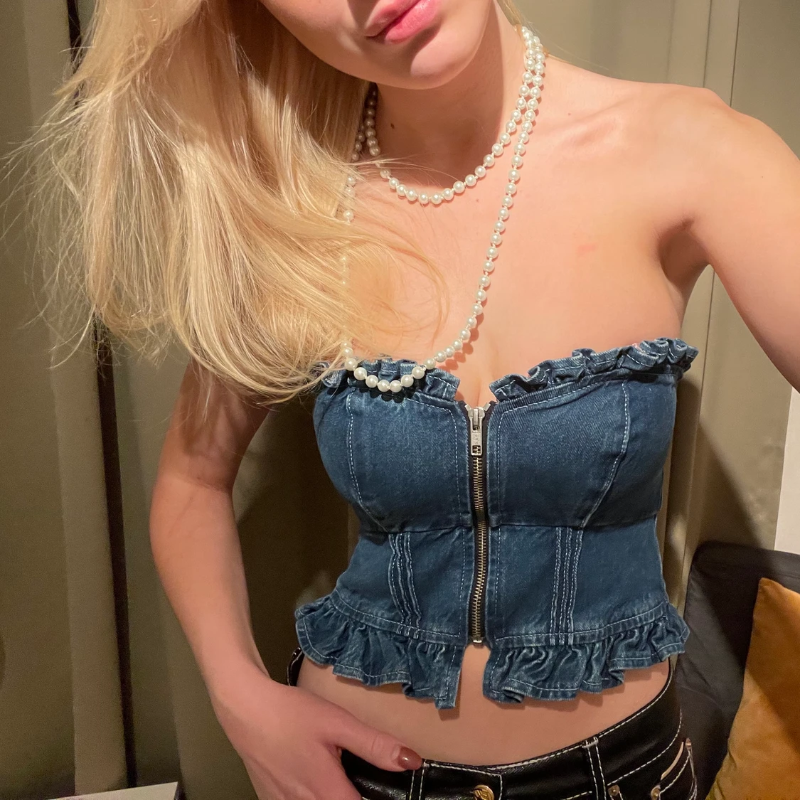 Jeanstopp från Topshop