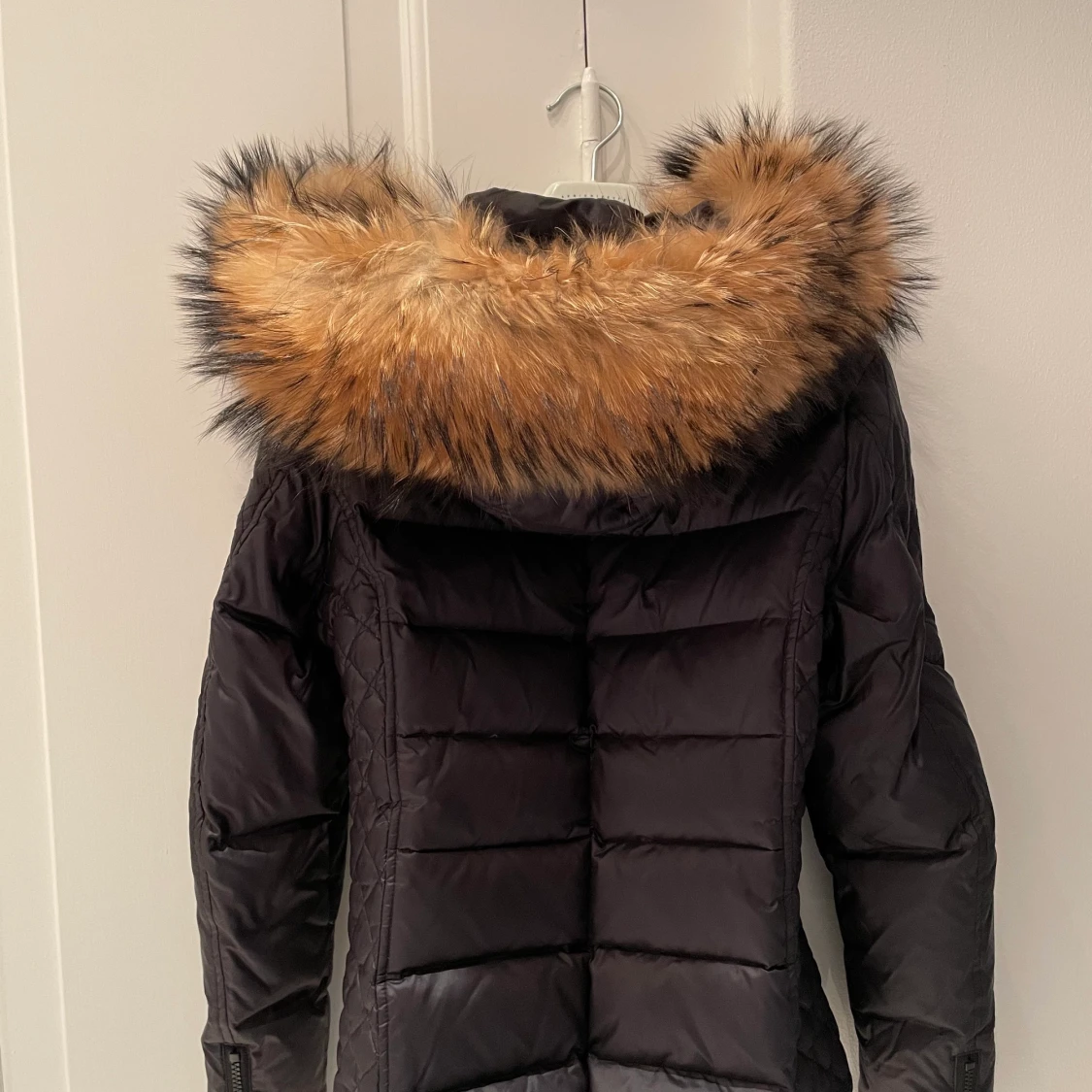 Vinterjacka med päls, strl 40 (M) - 90