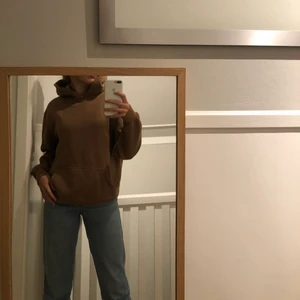 Hoodie - Säljer en brun hoodie från madlady. Köpte den för ungefär 1år sedan så den är välanvänd och lite nopprig men inget man tänker på så mycket. Jättemysig och perfekt nu till hösten! Vid intresse är det bara att skicka ett sms.