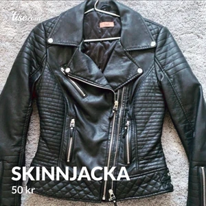 Skinnjacka - Skinnjacka, aldrig använd, skriv för fler bilder o info💞