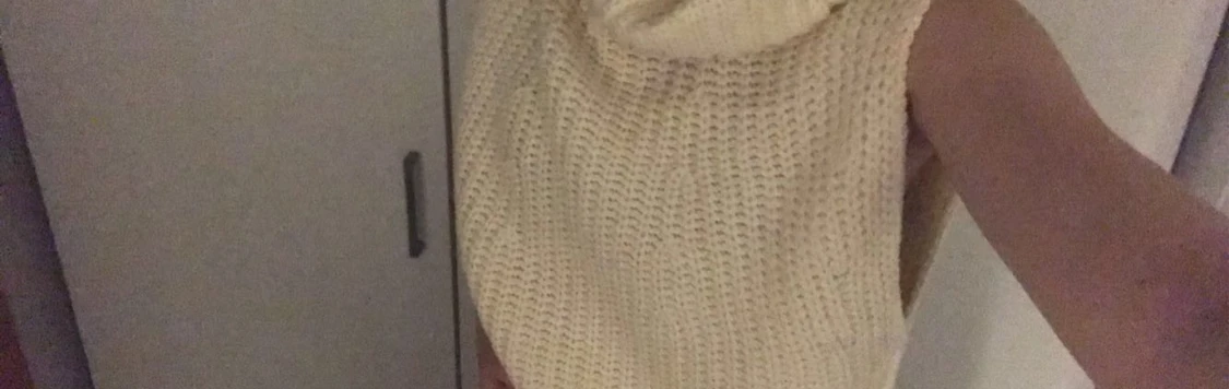 Stickad väst
