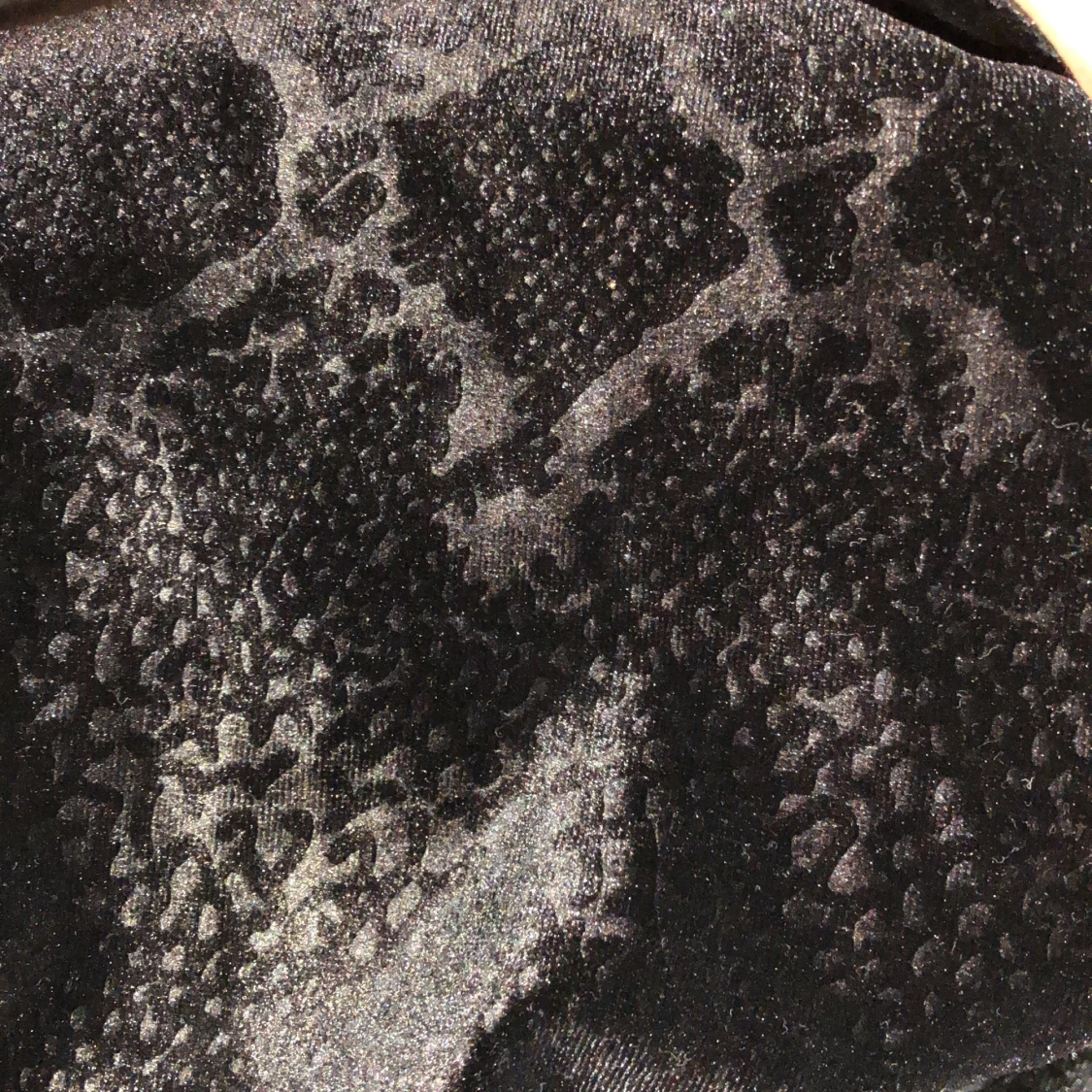 Svart sammet klänning - 91