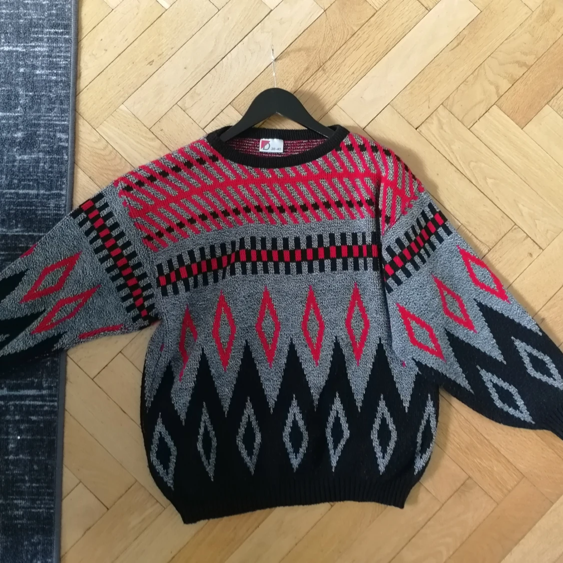 psychedelic oversized sweater - 91
