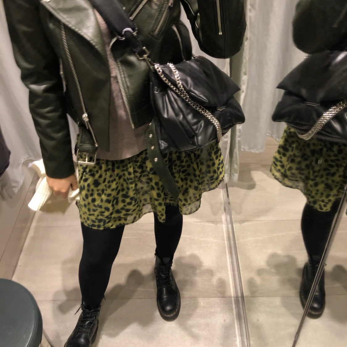 Smockad volang kjol - 90