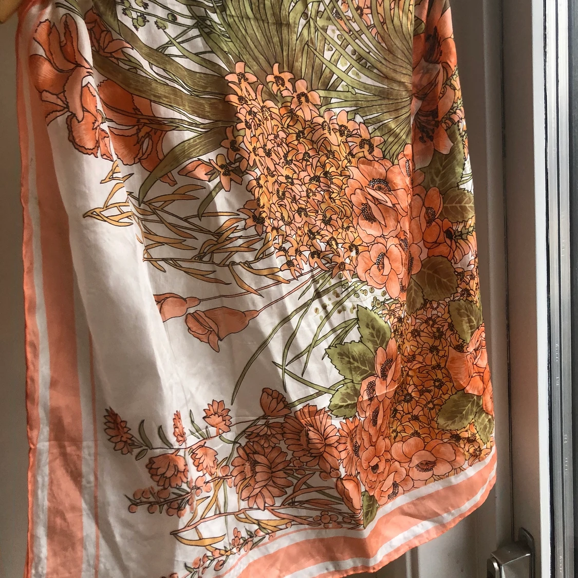 Floral mönstrad sjal - 91